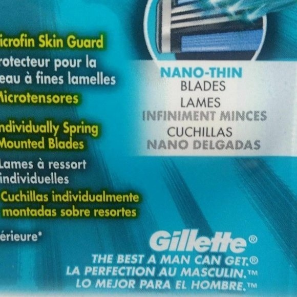 Gillette Mach 3 Refill Razor Blade Refills 4 Pack - Picture 9 of 13